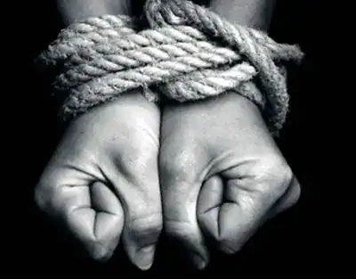 Modern Slavery Statement - tied hands